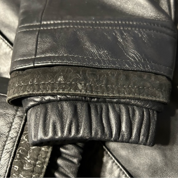 Black Leather Jacket - Picture 5 of 7